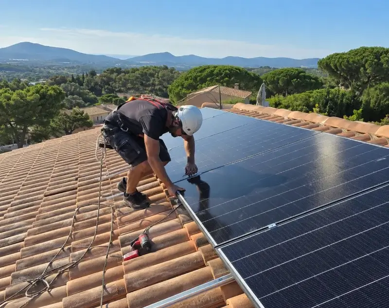 Installateur panneaux solaires Ambonil — pose photovoltaïque sur toiture