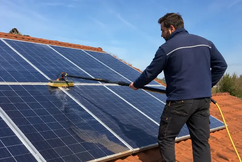 Nettoyage et entretien de panneaux solaires à Ambonil